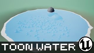 Stylized Toon Water Shader Tutorial UE4