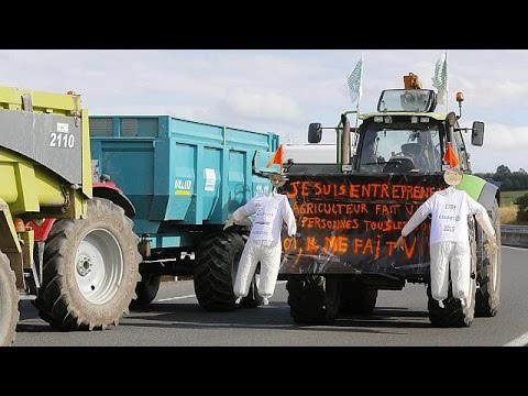 AB'de çiftçilerin protestosu yayılıyor