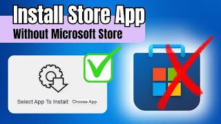 ✔️ Windows 11   Install Apps or Software from Anywhere without Emulator without Microsoft store