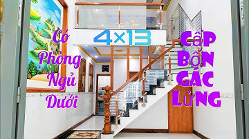 Mẫu Nhà Cấp 4 Gác Lửng Hiện Đại | Đẹp Từng Chi Tiết | Nhà Đẹp