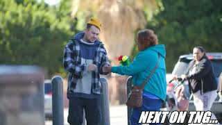 Homeless Asks Strangers for Money, Then Gives 100x What They Gave Him! (HEART BREAKING) #shorts