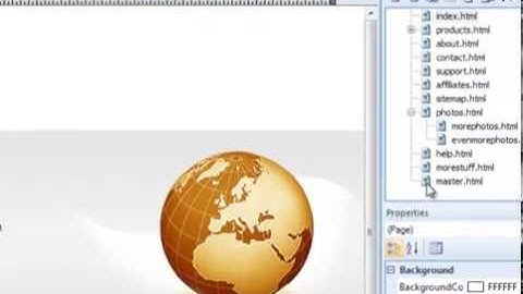 Working with the Master Page Feature - 90 Second Website Builder
