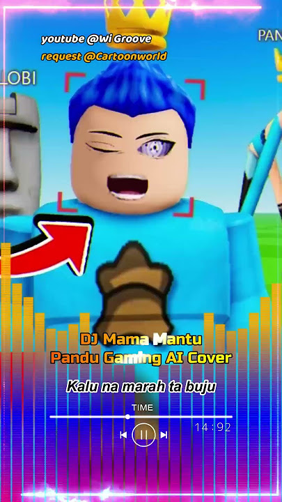 Lirik Lagu MAMA MANTU - Pandu Gaming AI Cover @pandugaming5241 #lyrics #aicover #remix
