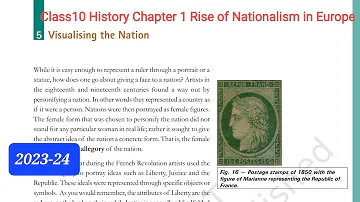 Class10 History chapter 1 Rise of Nationalism in Europe: Visualising the Nation