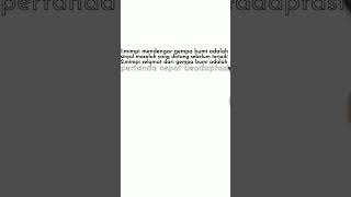 17 Arti Mimpi Gempa Bumi