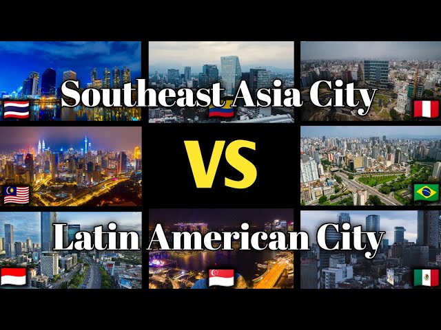 Southeast Asian Cities VS Latin American Cities. Which is More Beautiful? class=