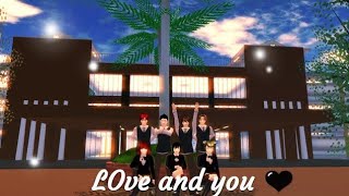 ||LOVE AND YOU 🖤||EPS 12||#sakuraschoolsimulator