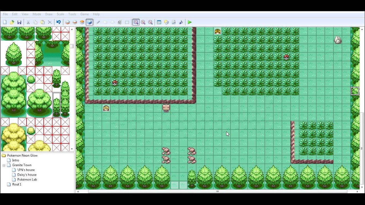 can you make a pokemon game without rpg maker