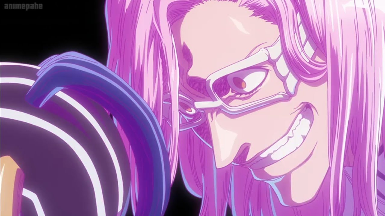 Granz gets into mayuri head after seeing Nemu dies infant his eyes