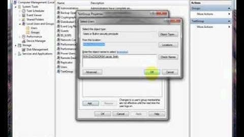 Chapter 6   Local Users and Groups MMC Snap in