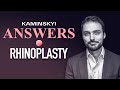 SHORT ANSWERS ABOUT RHINOPLASTY (Nose job/nose surgery) / KAMINSKYI