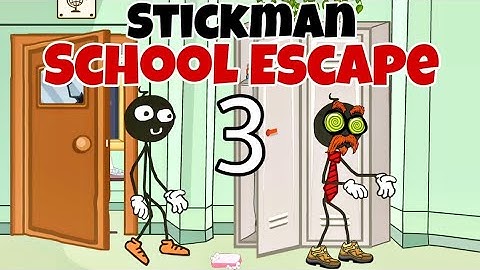 Stickman school escape 3 full gameplay walkthrough iOS