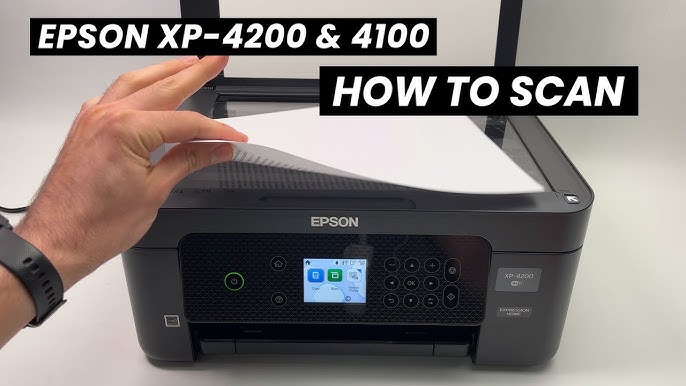 Epson XP-4200 & 4100 Printer : How to Load Paper 