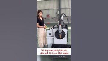 Máy cắt ống laser mini cắt ngàm ống inox  #catlasermini #catonglaser #lasercnc #laser3d