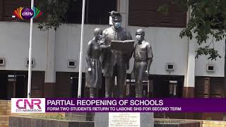 Partial reopening of schools: Form 2 students return to Labone SHS for second term | Citi Newsroom