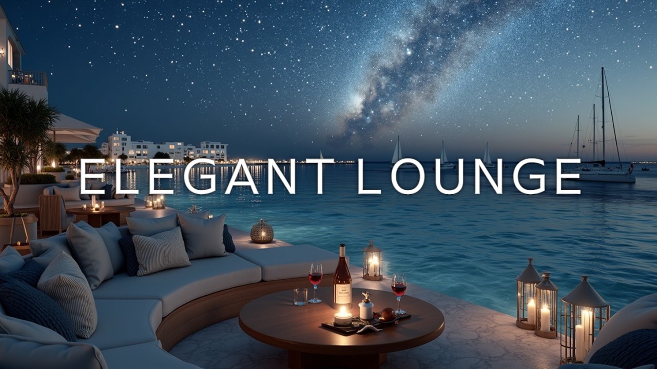 Elegant Chillout Lounge Ambiance ~ Luxury Vibes for Relaxation & Sleep ...