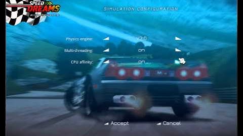 Speed Dreams 2.0 Tutorial - Options