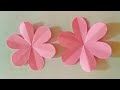 How to make easy a 6 petal flower paper