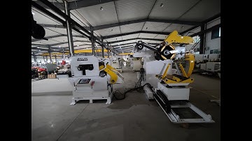 compact 3 in 1 decoiler straightener feeder factory