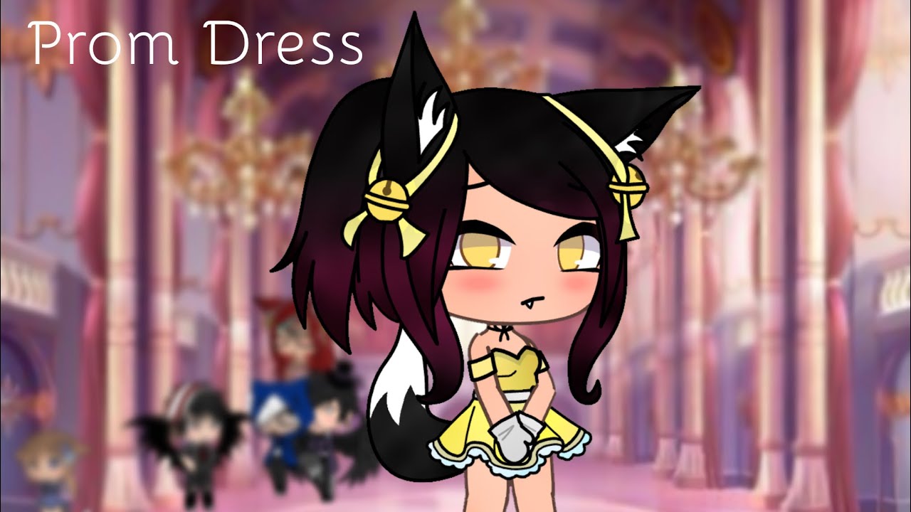 Images Of Cute Anime Girl In A Prom Dress