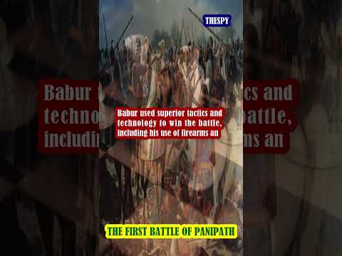 Vídeo: Por que babur venceu a batalha de panipat?