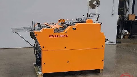 Excel 302-C Carton Window Pasting Machine - 062023230003A