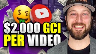 YouTube For Realtors  How This INTROVERT Averages $2,000 GCI PER VIDEO