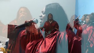 Video thumbnail of "Jehovah tu es élevé - Nicette MUTOMBO (Ministère de la Parole)"