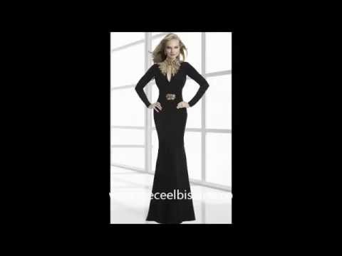 Siyah Gece Elbisesi Modelleri 2014 [www.geceelbiseleri.co]
