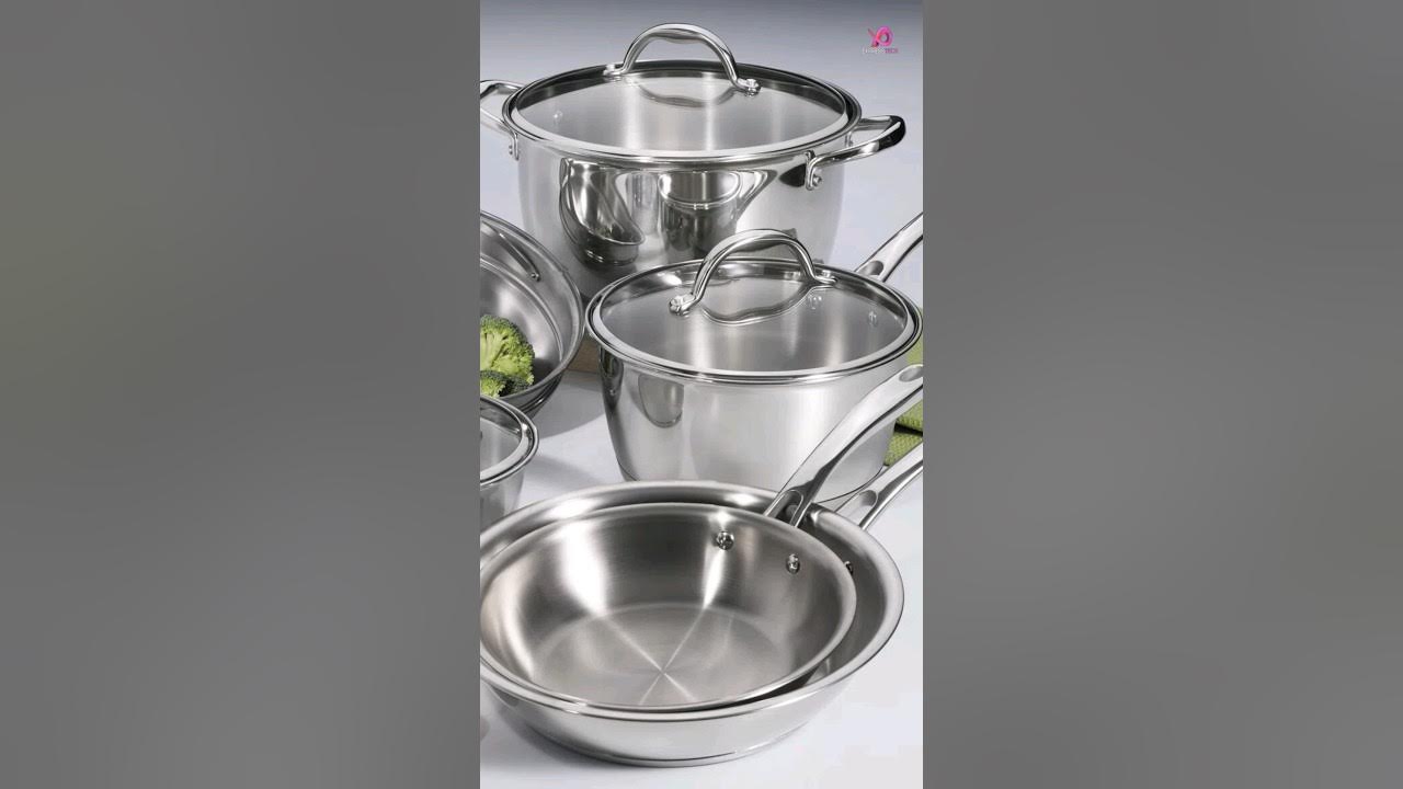 Tramontina 9 Pc Stainless Steel Cookware Set & Reviews