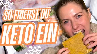 Keto Meal Prep zum Einfrieren und frisch: Eiersalat, Chicken Sticks & Hackbällchen