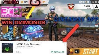 FREE FIRE GIVEAWAY APP WIN DIAMONDS EVERY SUNDAY screenshot 3