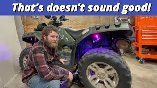 Horrible noises coming from This Polaris sportsman 550…