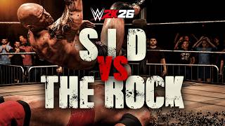 Sid Justice vs The Rock | UWFC Million Dollar Championship Ep.3 | WWE 2K26 Dream Match