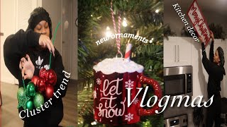 VLOG: Decorate My Home For Christmas With Me + Christmas Decor Shopping | TheJaylahShow