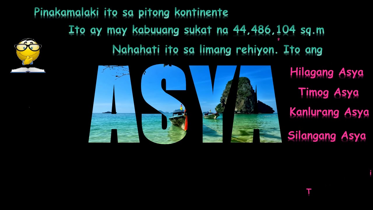 Katangiang Pisikal ng Asya - YouTube