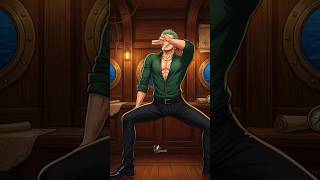 Roronoa Zoro takes on the viral "Love Shot" dance trend! 🔥