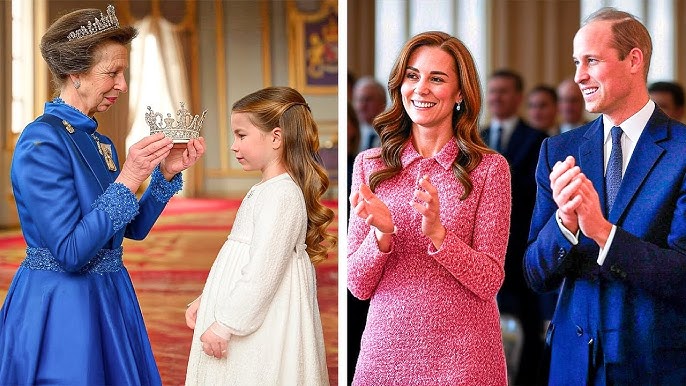 Princess Anne Gives Her Royal Title To Princess Charlotte And SHOCKED Everyone! - YouTube