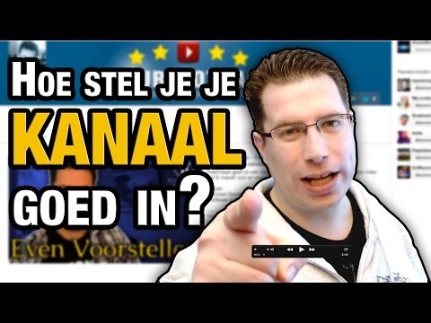 Video: Een Kanaal Instellen