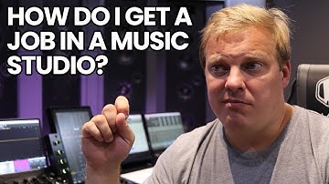 How Do I Get A Job In A Music Studio?