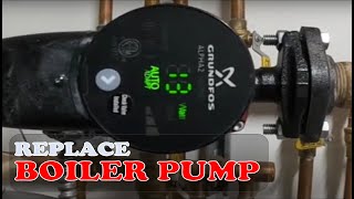 How to replace Boiler Circ Pump