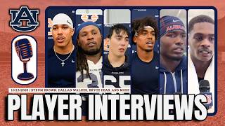 Auburn Players Preview Georgia Game Week | Byrum Brown, Dallas Walker & More | 2026