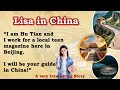 Lisa in china  learn english through stories level 1  learn english through story  graded reader