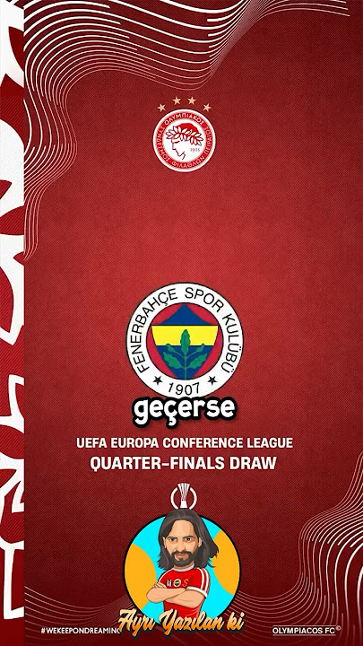 Fenerbahçe’nin Çeyrek Final’de Rakibi Olympiakos Oldu! #fenerbahçe