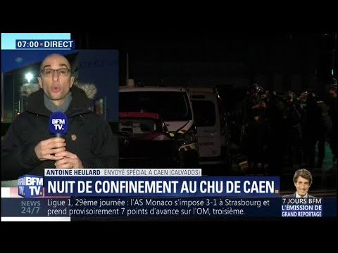 Fin d'une opération de police au CHU de Caen pour retrouver un homme aux propos menaçants