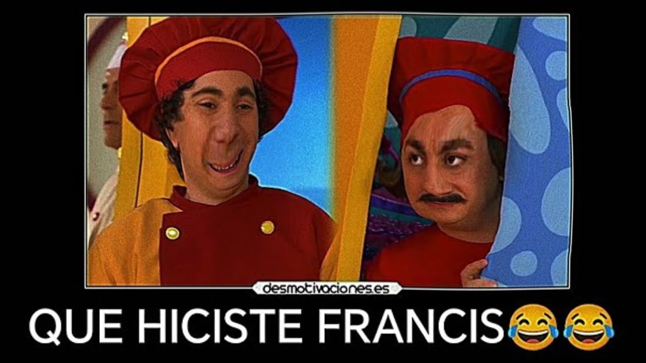 FRANCIS EL CHEF🤑 / Momento XD / EL CHEF ITALIANO /Junior Express / COMPLETO / Marctube 