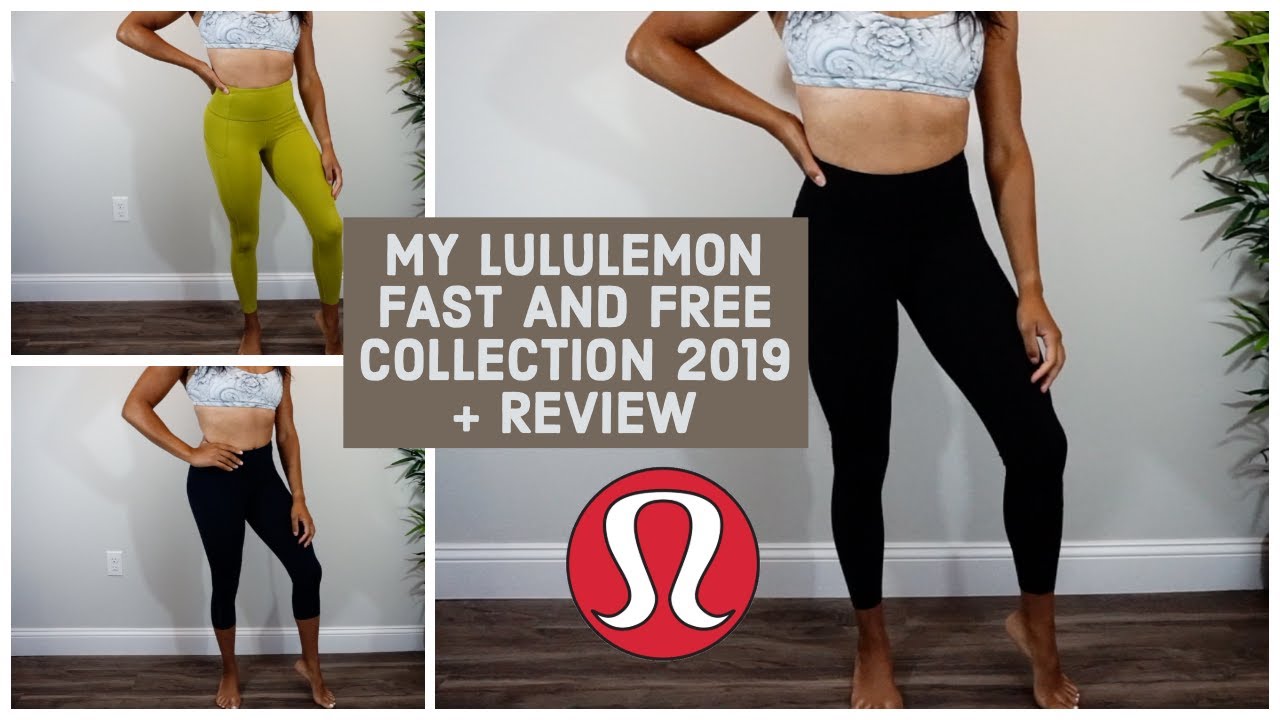 LULULEMON FAST AND FREE COLLECTION TRY ON + REVIEW 