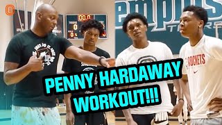 Thompson Twins & Tyler Smith Learn SECRETS From Penny Hardaway! Shooting, Dribbling 🔥 Session 6