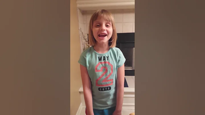 Jaiden sings Take me out to the ball game.
