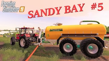 SPREADING POO ! Manure System MOD - FS19 Sandy Bay #5